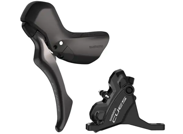 Shimano CUES BR-U6030 + BL-U6030 kotoučová brzda přední (levá páka), J-kit, polymer
