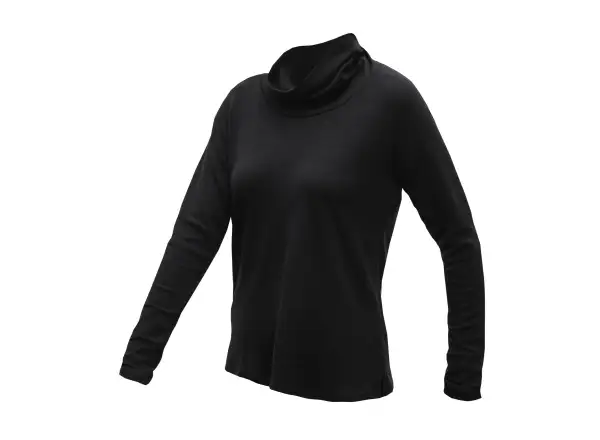 Sensor Merino Blend dámský rolák černá