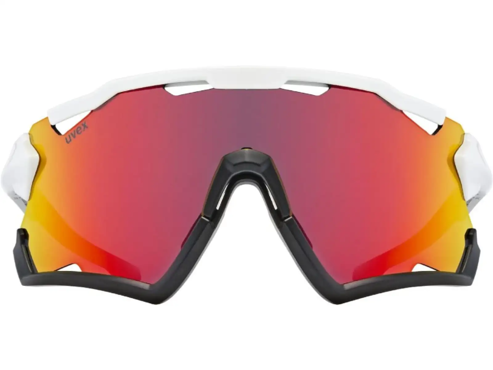 Uvex Sportstyle 228 brýle White Black / Mirror Red UNI