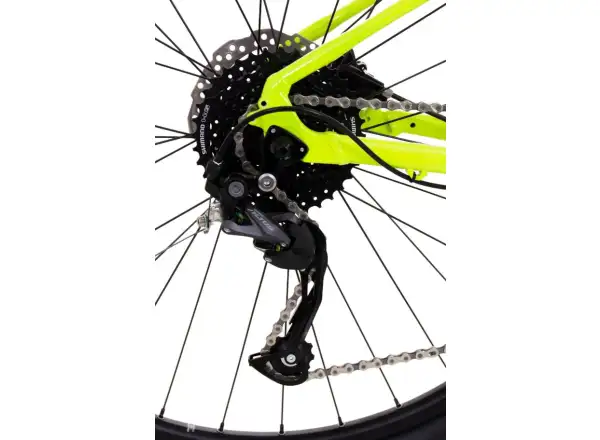Rock Machine Torrent 20-29 horské kolo gloss radioactive yellow/black/petrol blue