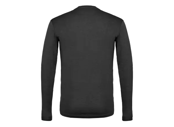 Salewa Puez Melange Dry pánské triko dlouhý rukáv black out melange