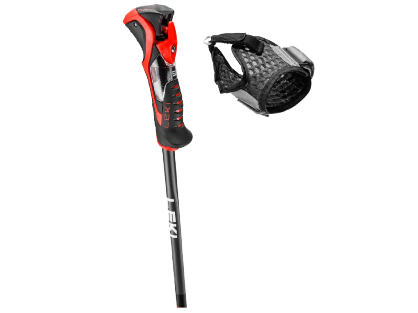 Leki Airfoil 3D sjezdové hole Black/Dark Anthracite
