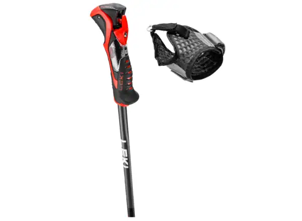 Leki Airfoil 3D sjezdové hole Black/Dark Anthracite