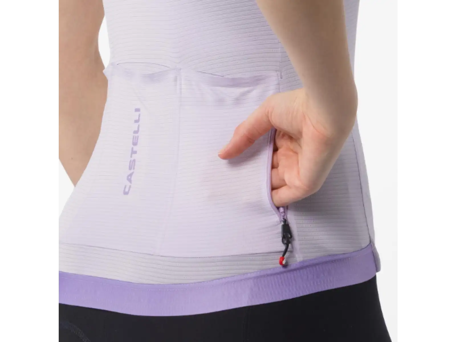 Castelli Espresso 2 W dámský dres krátký rukáv Purple Mist
