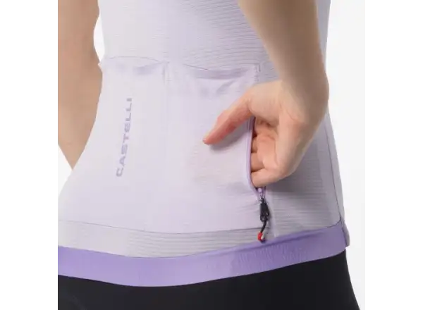 Castelli Espresso 2 W dámský dres krátký rukáv Purple Mist