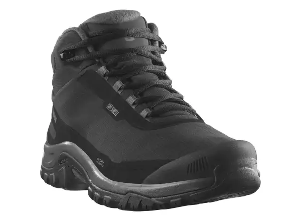 Salomon Shelter WP pánské zimní boty Black/Asphalt/Castlerock