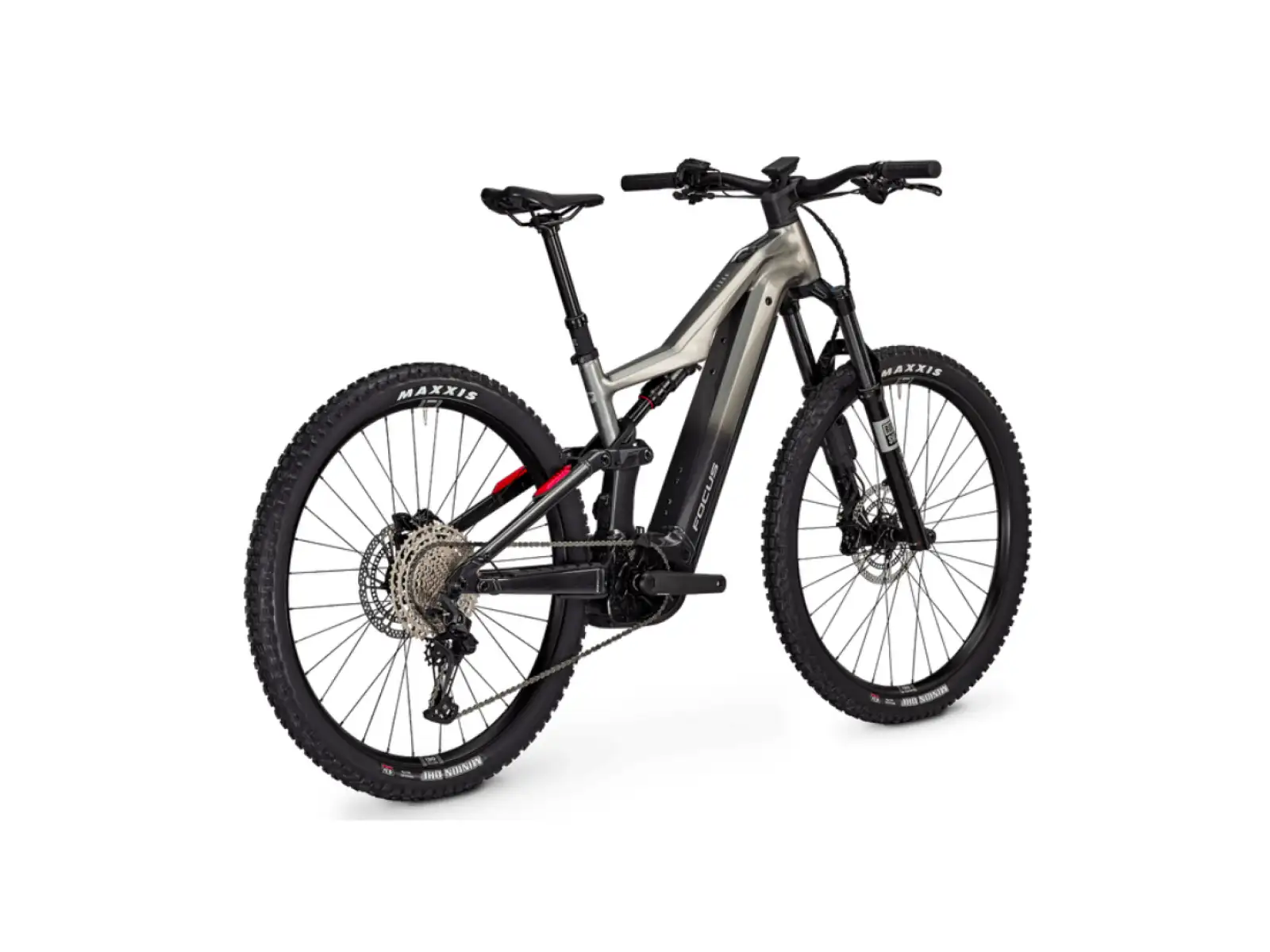 Focus Thron2 6.8 ABS celoodpružené elektrokolo 600 Wh Steelgrey / Diamondblack