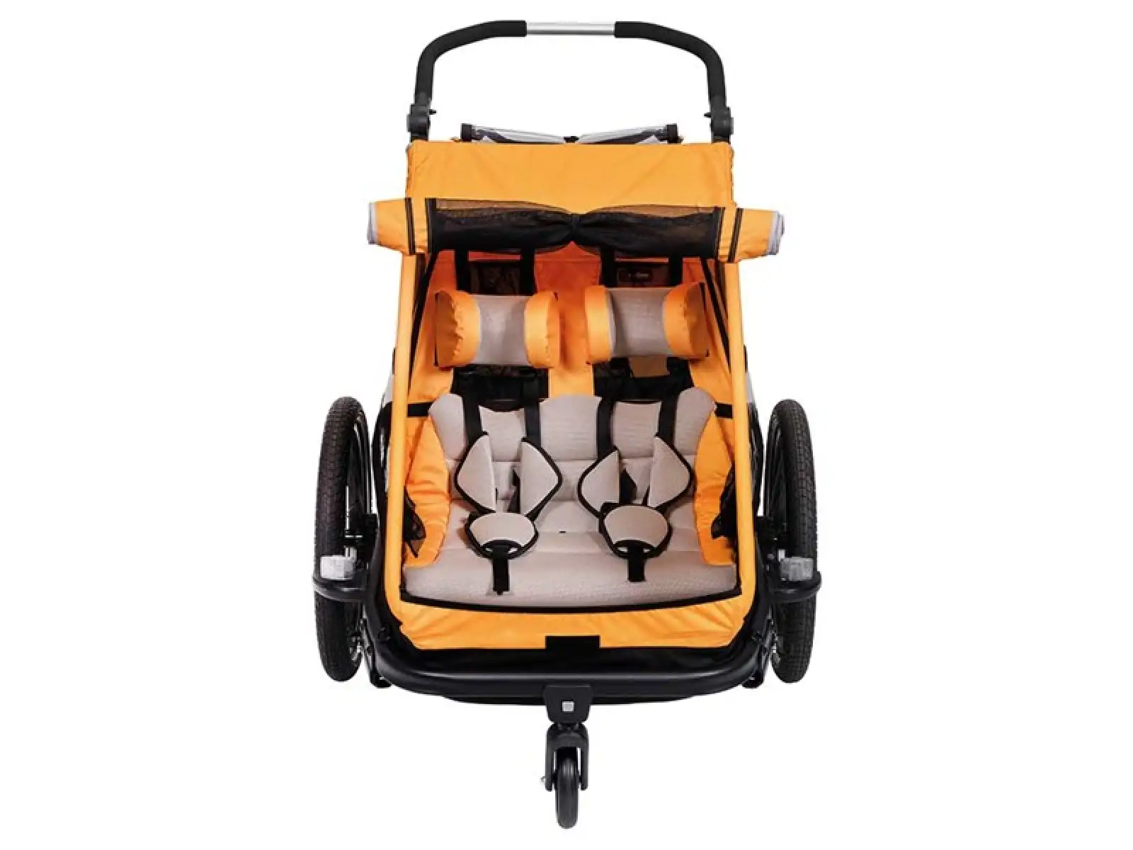 XLC DUOs BS-C10 dvoumístný závěsný vozík 20" Marigold/Anthrazit