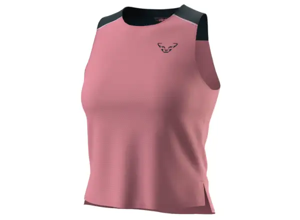 Dynafit Sky Crop Top dámské triko bez rukávů Mokarosa