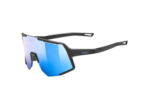 Uvex Sequenze sluneční brýle Black Matt/Mirror Blue