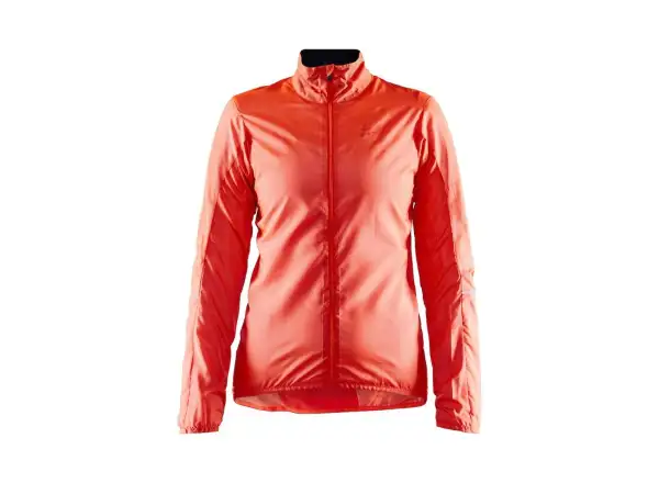 Craft ADV Essence Light Wind dámská cyklistická bunda oranžová