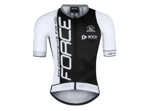 Force Team Pro Plus pánský dres s prodlouženým rukávem černá/bílá