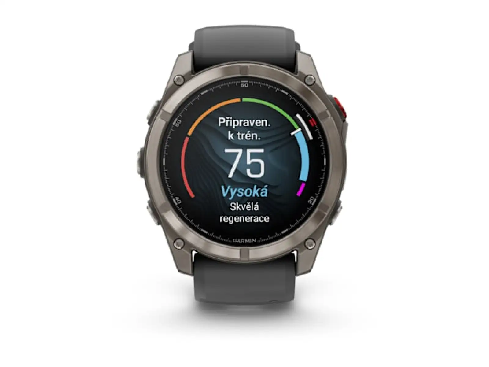 Garmin fenix 8 Pro 51 mm AMOLED Sapphire chytré hodinky Titanium Graphite/Black