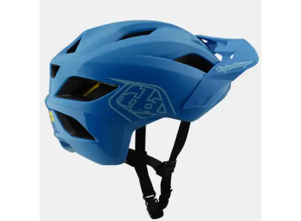 Troy Lee Designs Flowline Point přilba Cobalt Blue