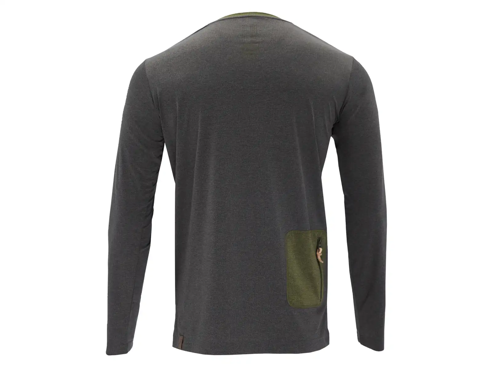 Silvini Casalo pánské triko dlouhý rukáv Charcoal/Olive