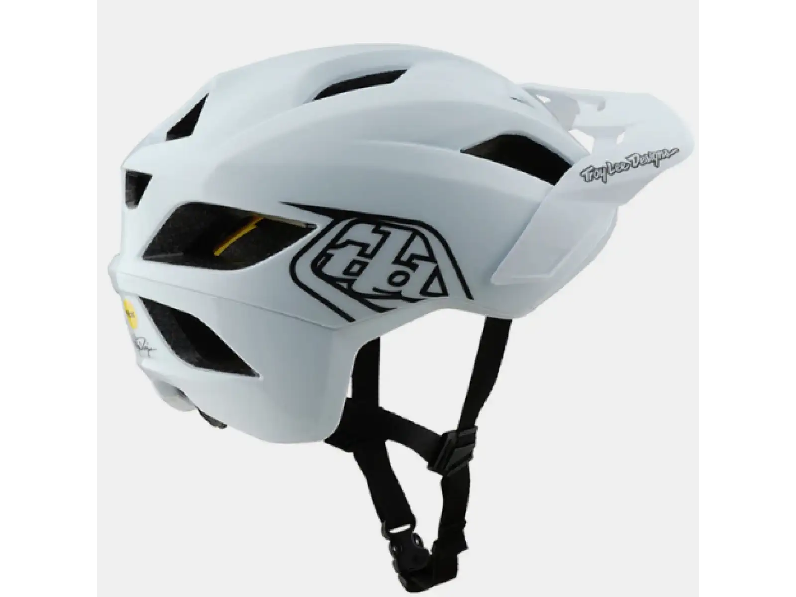 Troy Lee Designs Flowline Point přilba White/Black