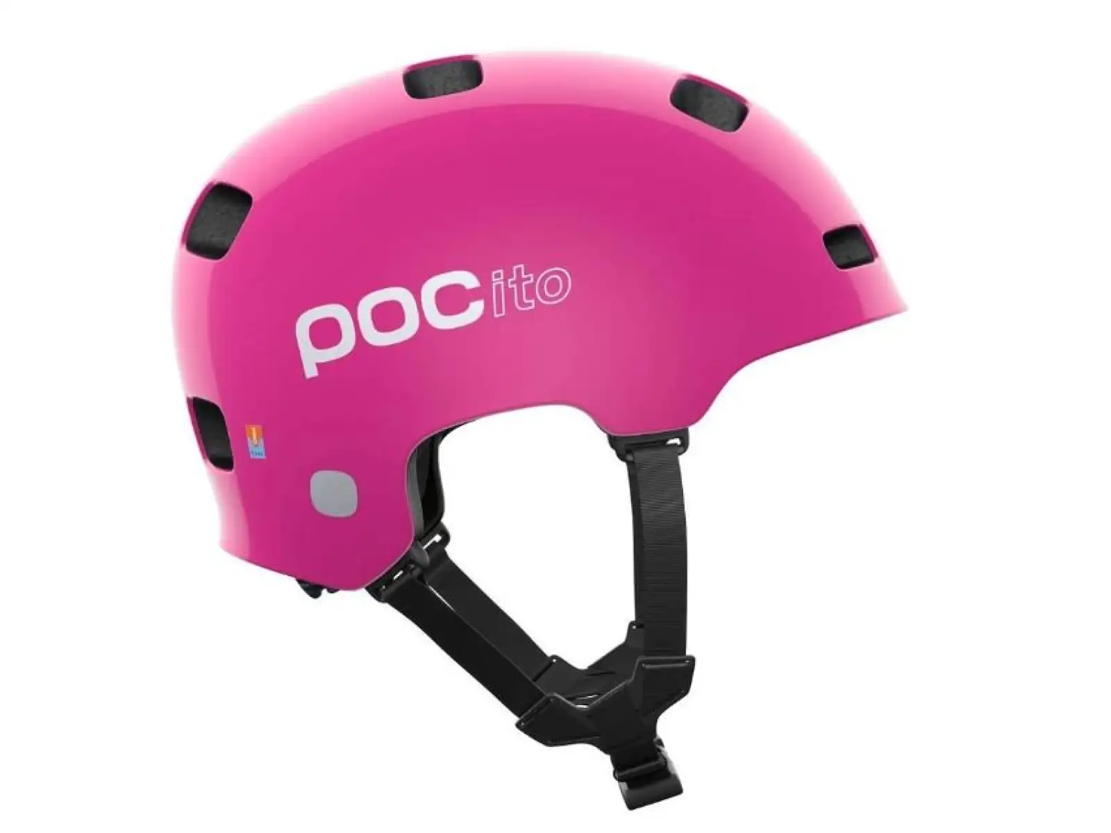 POC POCito Crane MIPS dětská přilba Fluorescent Pink