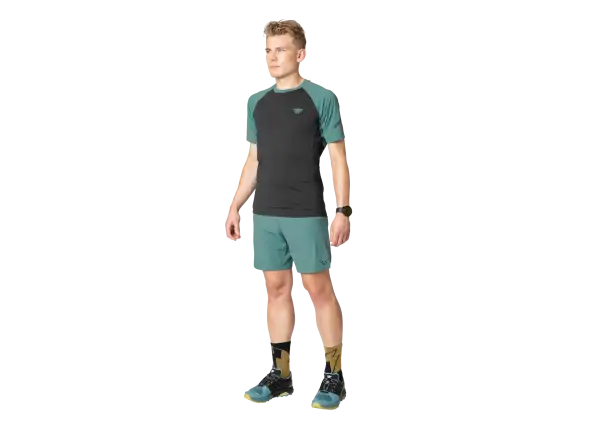 Dynafit Alpine Pro 2v1 pánské běžecké kraťasy Atlantic
