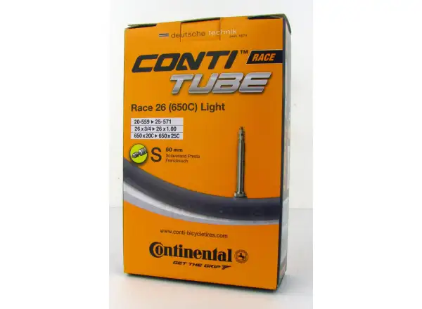 Continental Race Light 18-25/559 S60 26" MTB duše FV - galuskový ventil