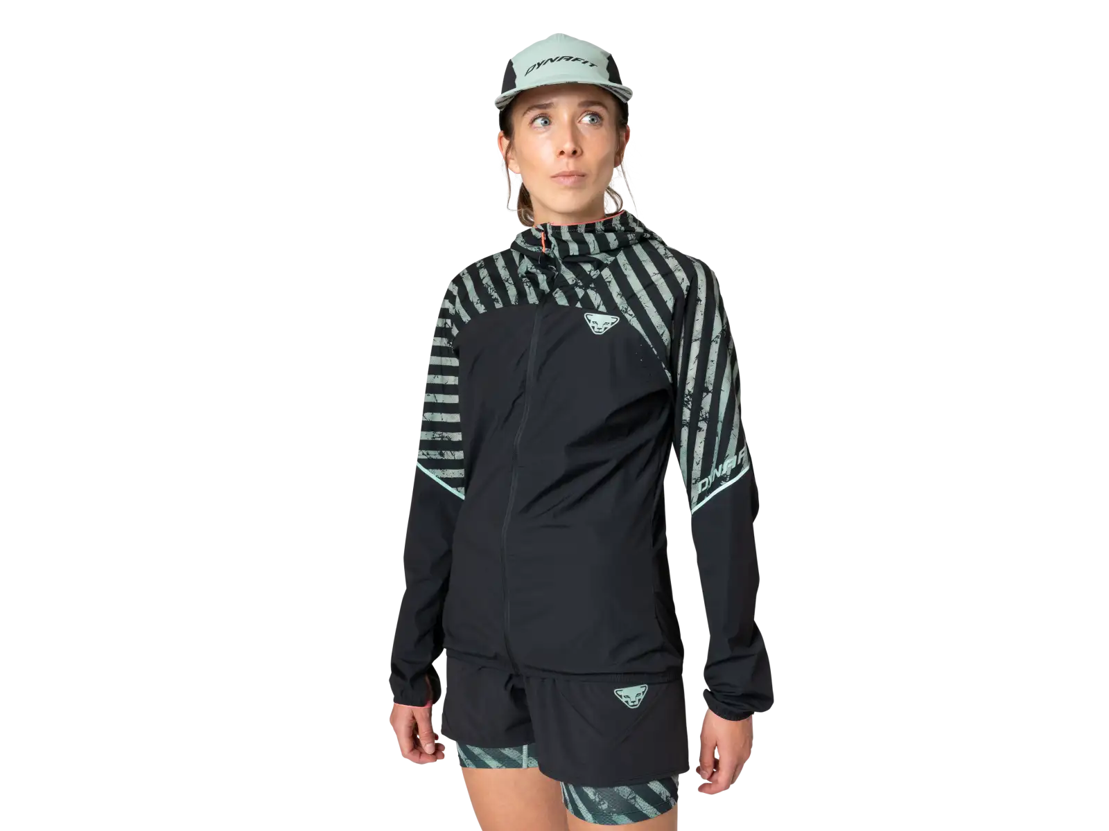 Dynafit Trail Wind dámská běžecká bunda Jadelite
