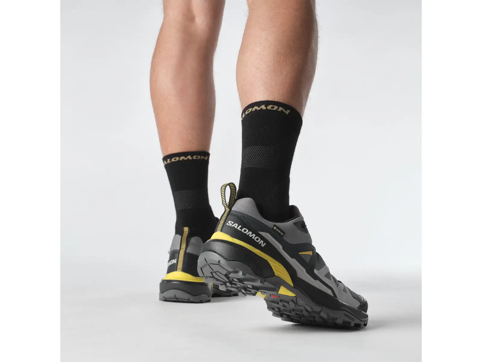 Salomon X Ultra 360 GTX pánská turistická obuv Castlerock/Black/Spicy Mustard