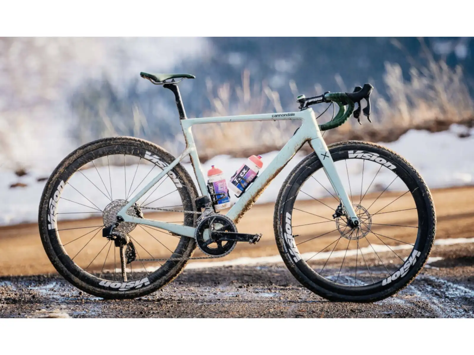 Cannondale SuperSix Evo SE 2 gravel kolo Olive Green