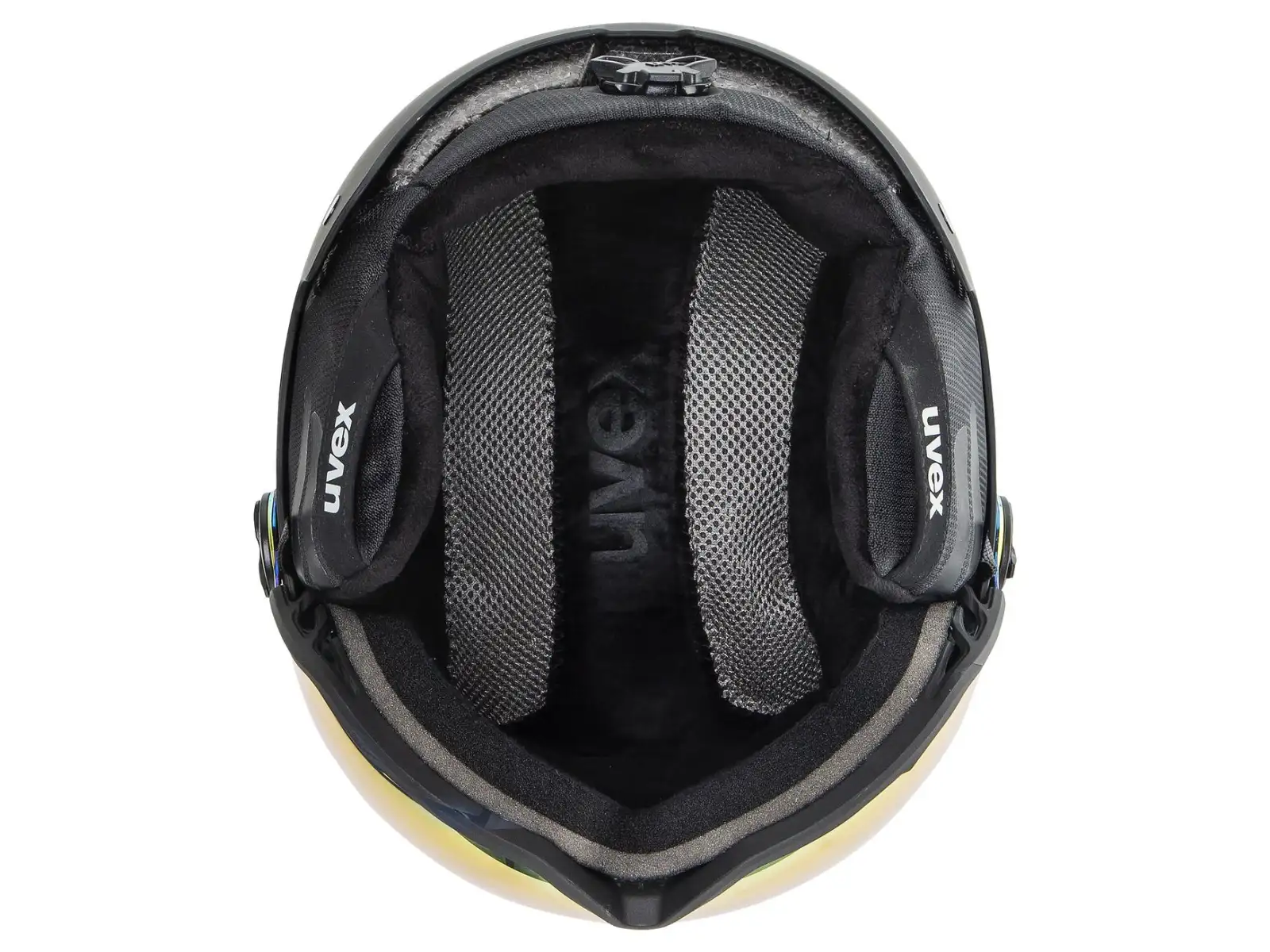 Uvex Wanted Visor lyžařská helma black matt