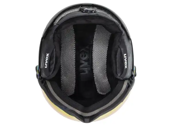 Uvex Wanted Visor lyžařská helma black matt