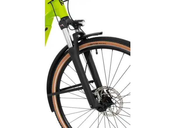 Rock Machine Crossride INT e500 Touring elektrokolo Gloss Radioactive Yellow / Black