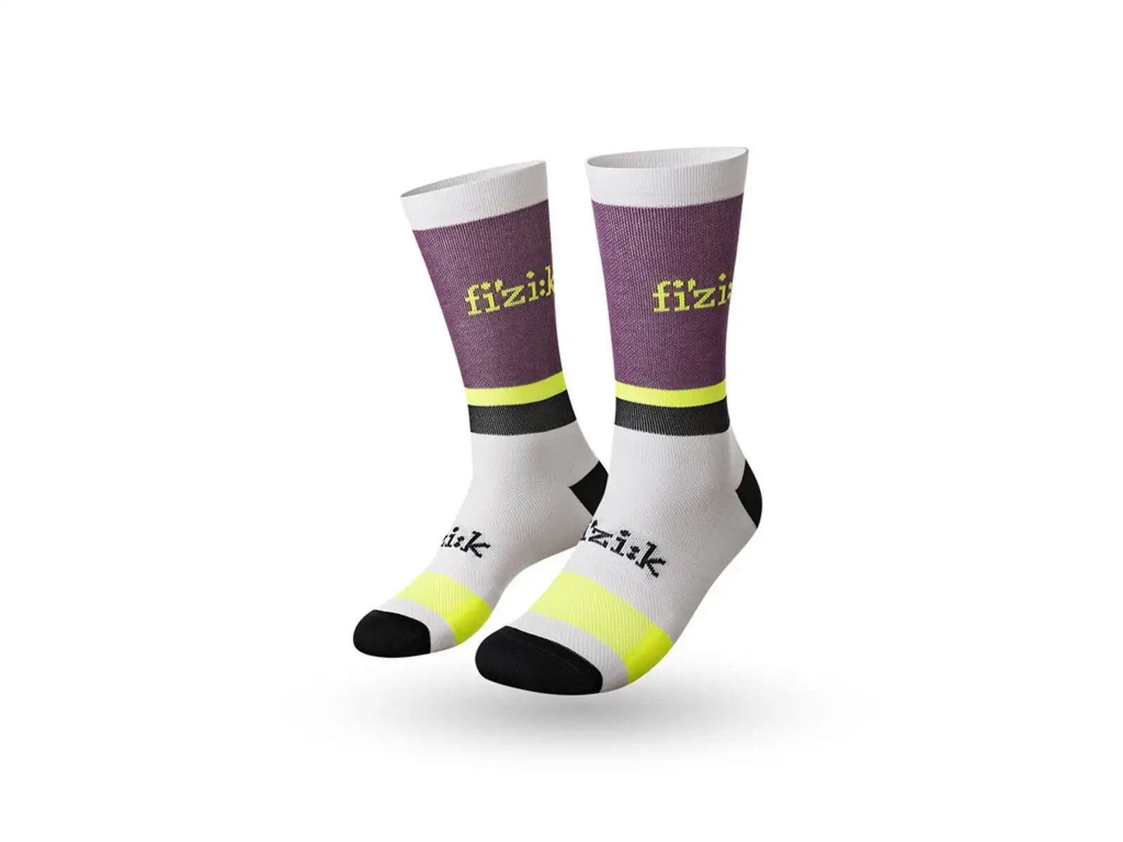 Fizik Team Edition cyklistické ponožky Lilac/White