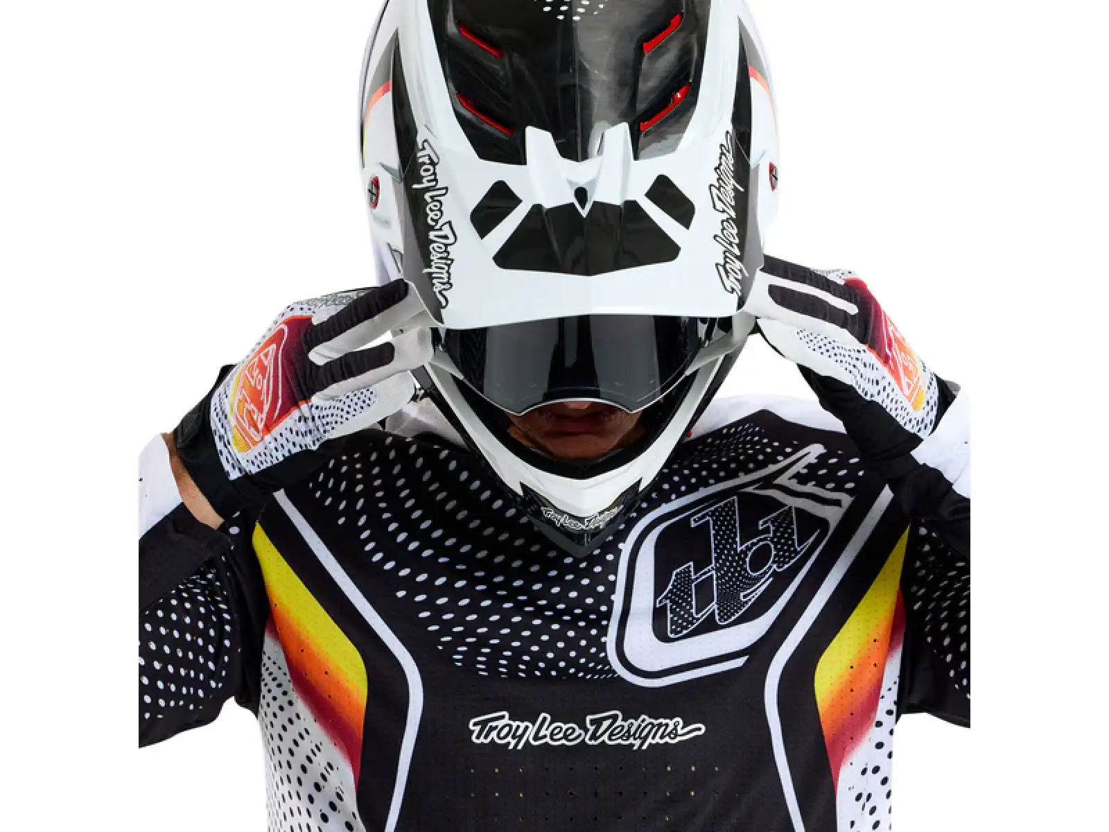 Troy Lee Designs Sprint Ultra Optic pánský dres dlouhý rukáv Black