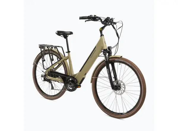 Ecobike X-City městské elektrokolo 468 Wh Cappuccino