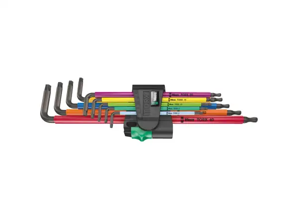 Wera 967/9 TX XL Multicolour 1 TORX L-klíče dlouhé sada 9 ks