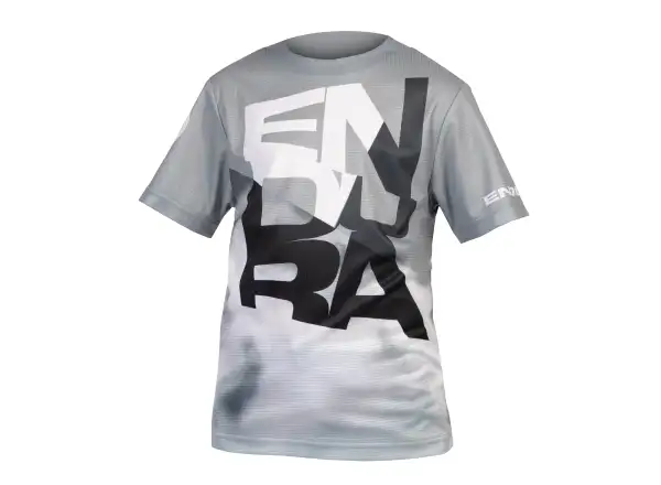 Endura SingleTrack Core dětský dres krátký rukáv Grey