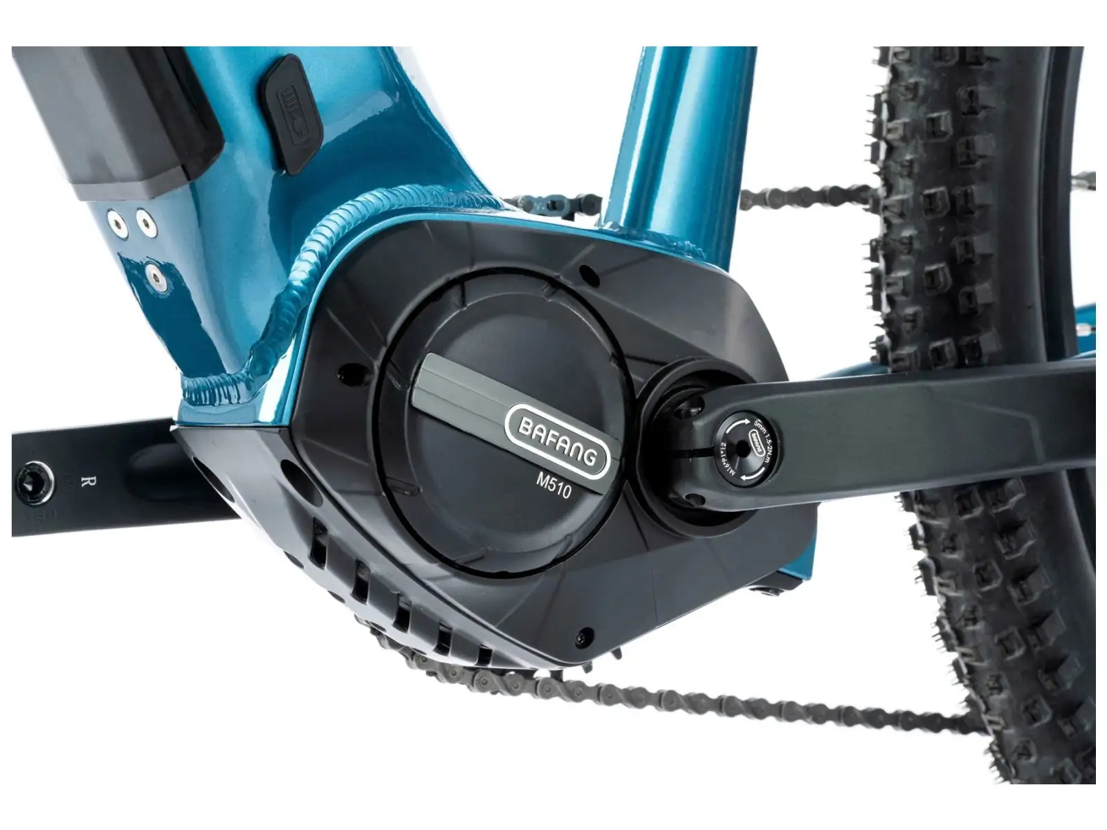 Apache Hupahu MX3 510 655 Wh horské elektrokolo zelenomodrá