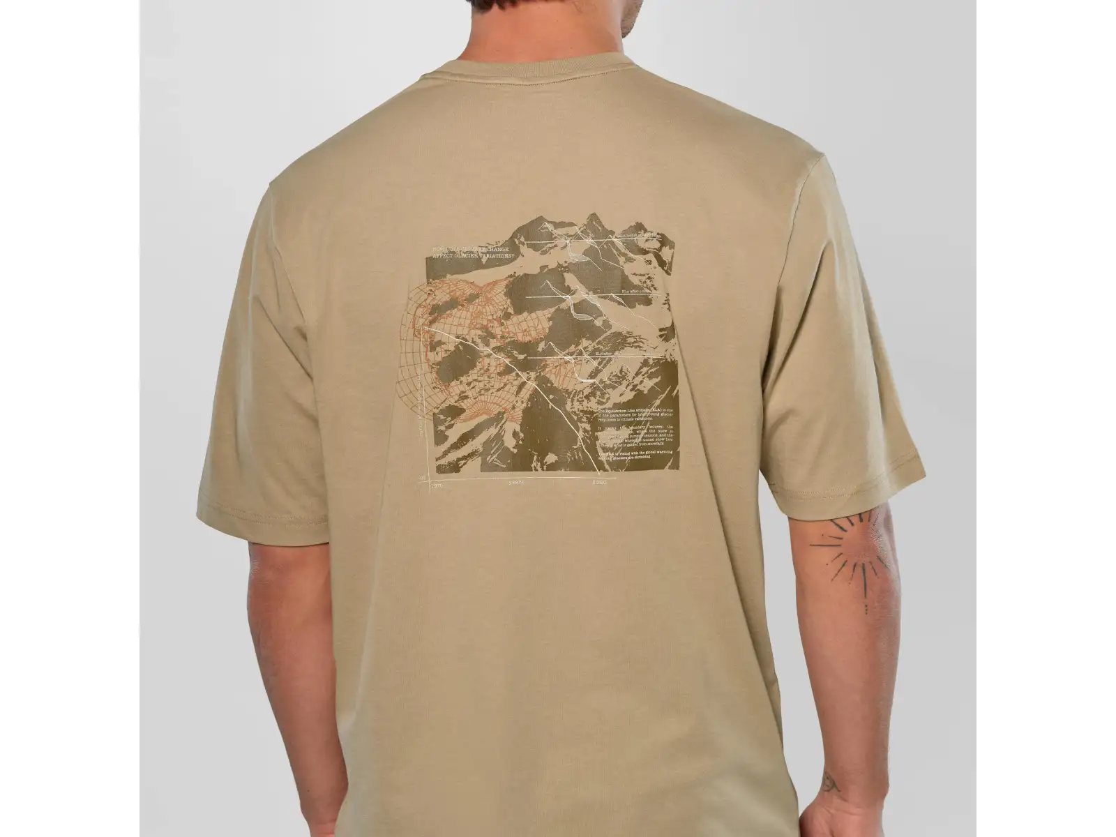 Salewa Eagle Glacier Loose T-shirt pánské triko krátký rukáv Quicksand