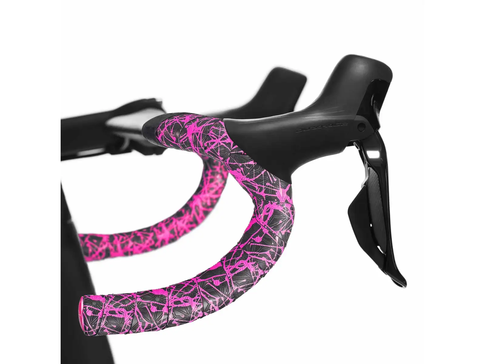 Supacaz Super Sticky Kush Splat omotávka Neon Pink/Pink Plugs