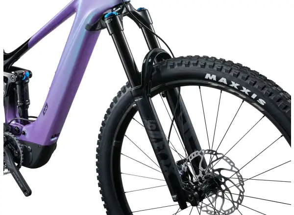 Liv Intrigue X Advanced E+ Elite 2 celoodpružené elektrokolo Digital Blurple