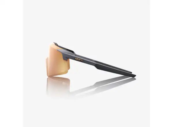 100% Aerocraft sluneční brýle Soft Tact Grey/HiPER Copper Mirror