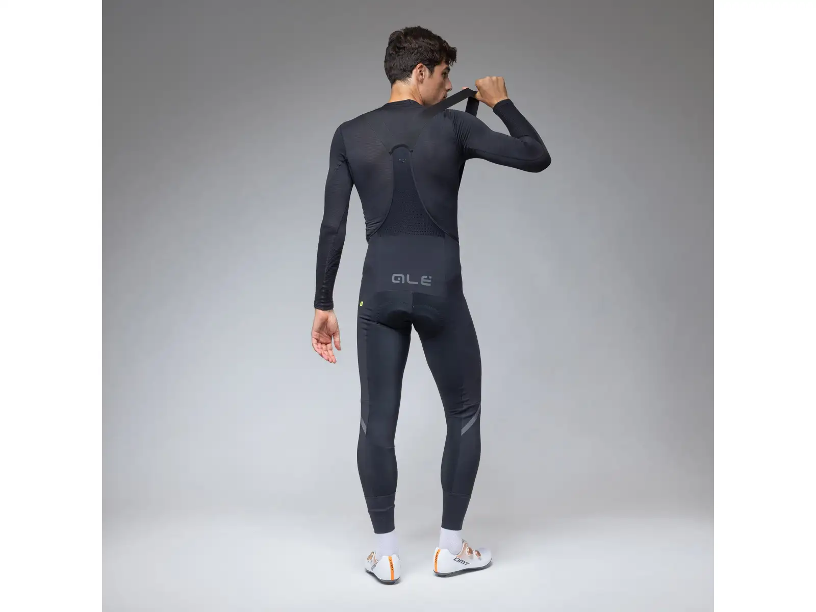 Alé R-EV1 Thermo Shield pánské zimní cyklistické kalhoty Black