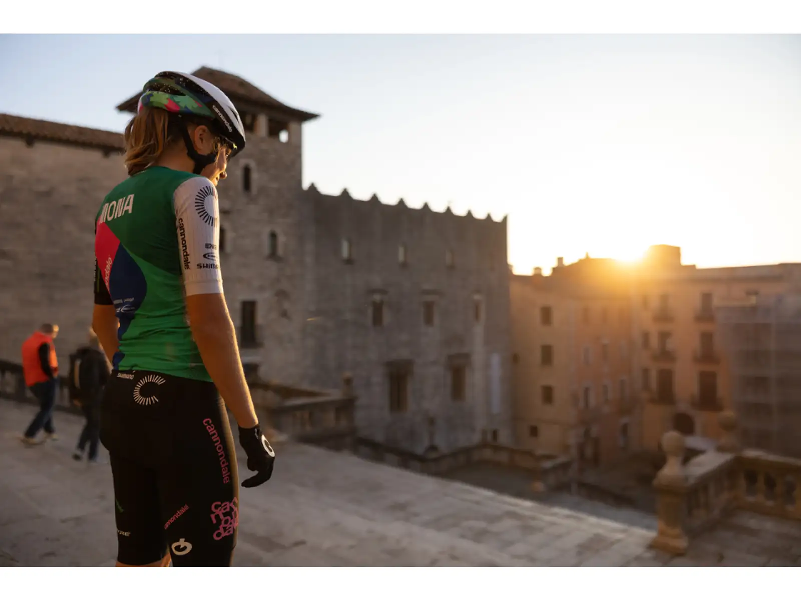 Cannondale CFR Replica pánský dres krátký rukáv zelená/modrá
