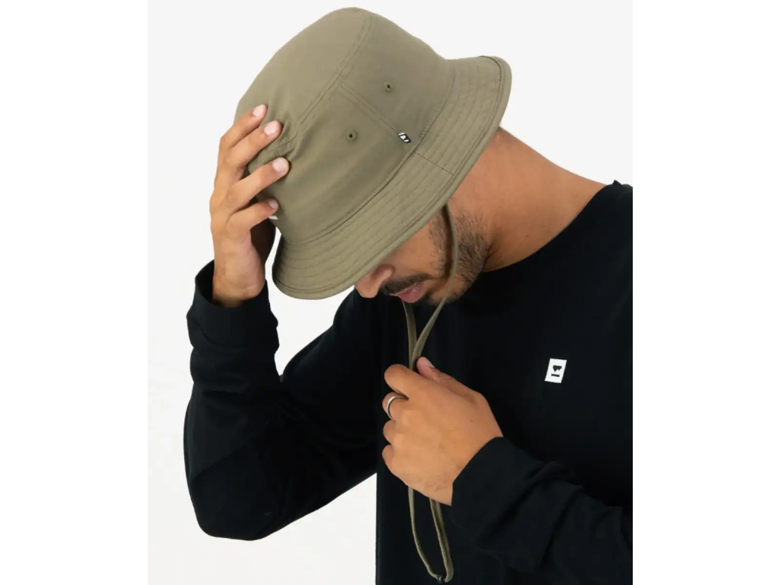 Mons Royale Ridgeline Bucket Hat klobouk Olive
