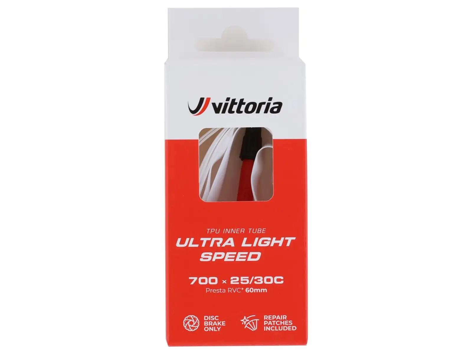 Vittoria Ultra Light Speed 700x25/30 gal. ventilek RVC 60 mm