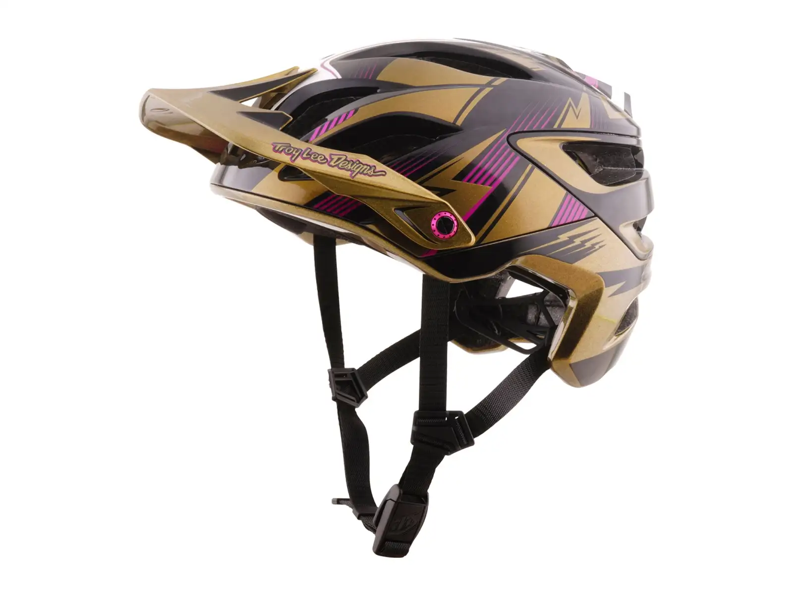 Troy Lee Designs A3 MIPS Cyclops helma Gold/Black