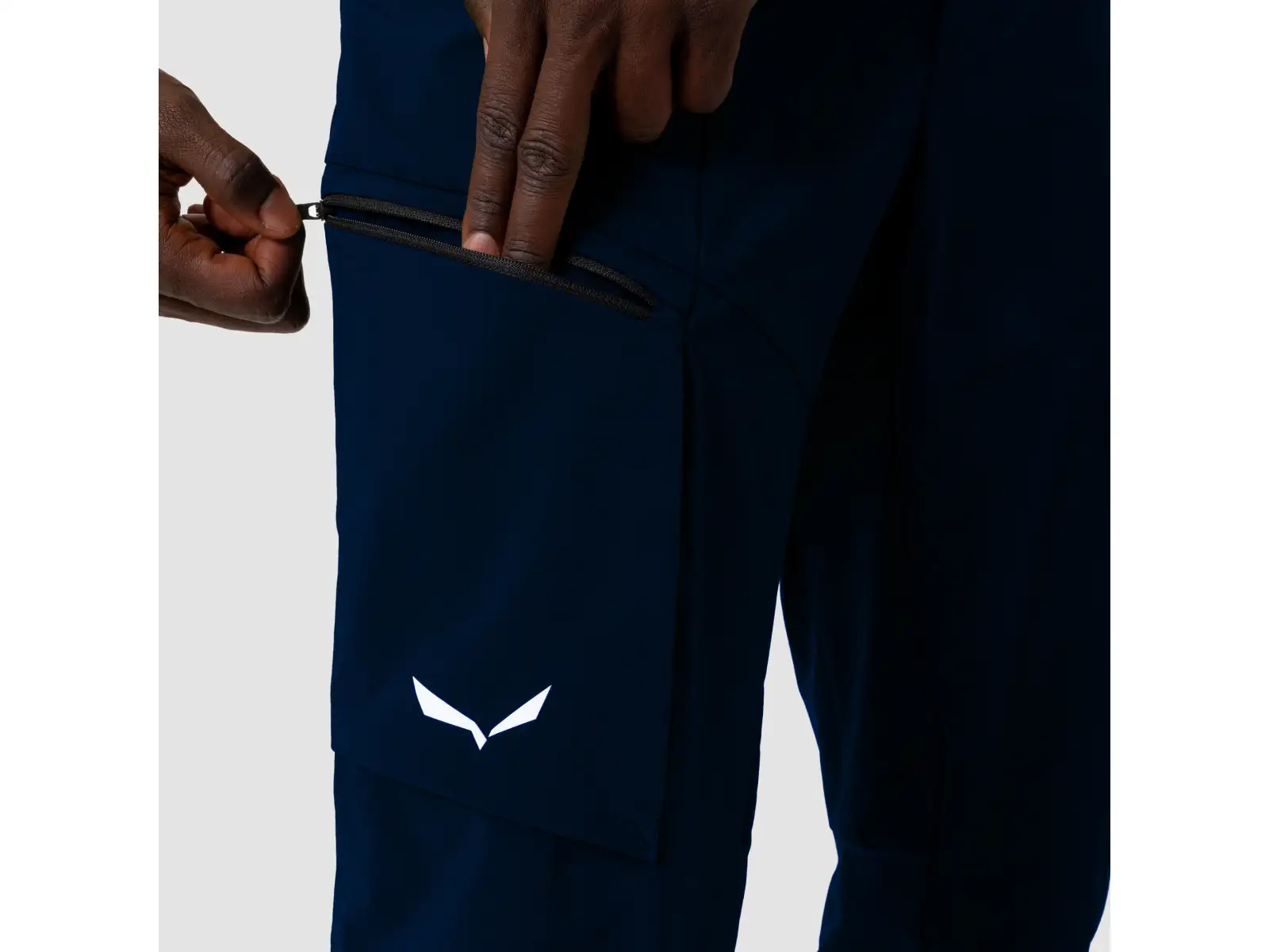 Salewa Puez Durastretch Cargo pánské kalhoty Navy Blazer