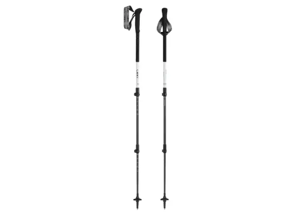 Leki Skytera Carbon Lite trekové hole white-black-neonorange