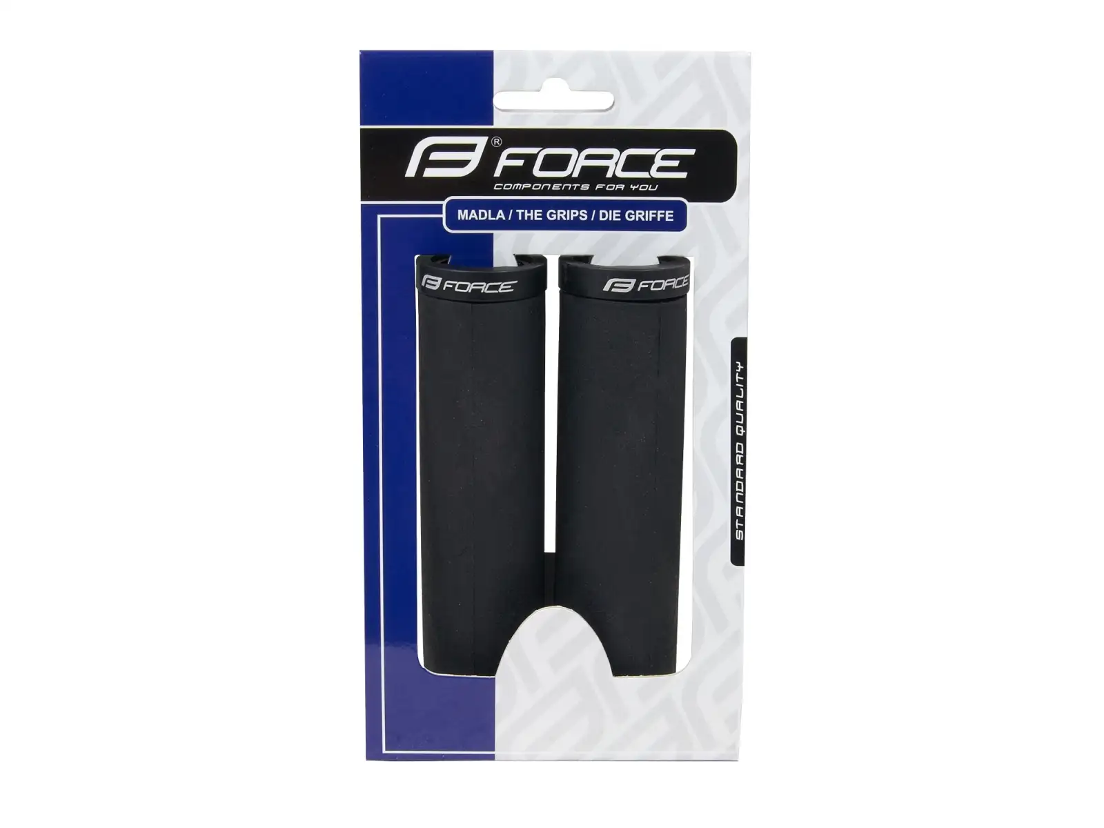 Force Bond silikonové gripy černé