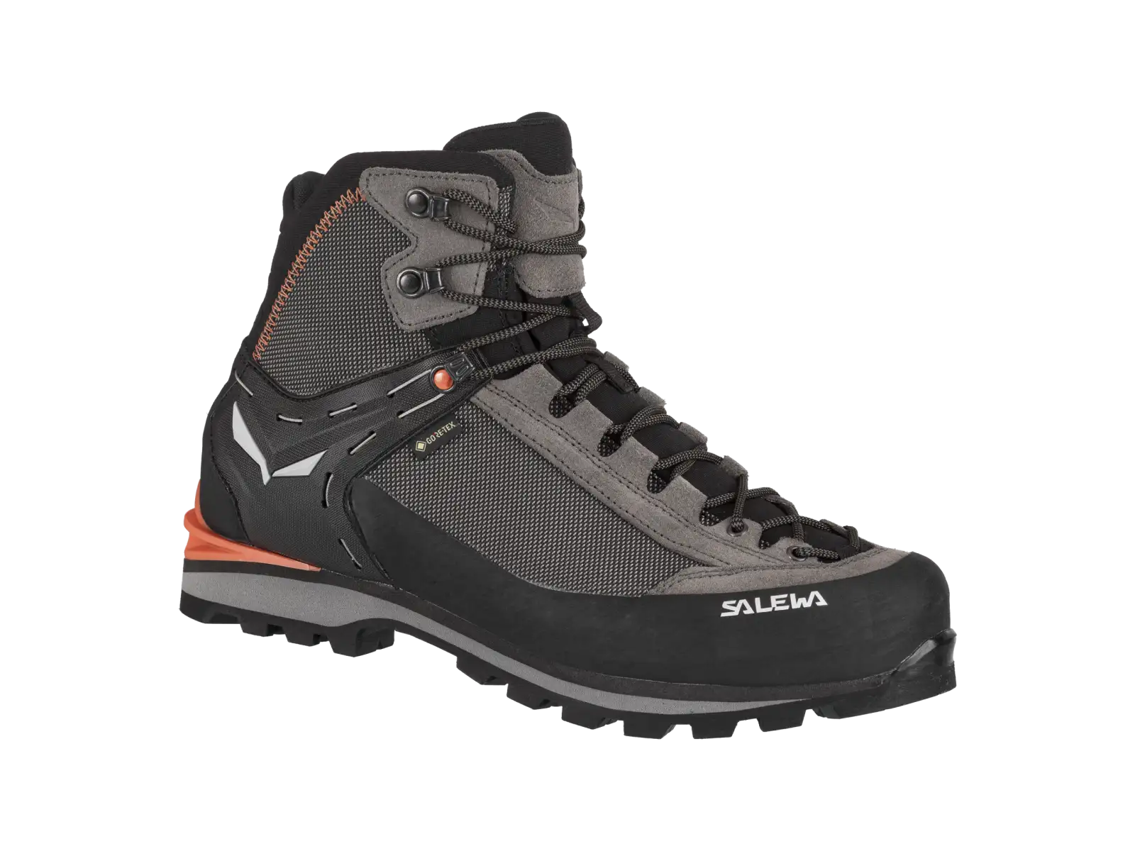 Salewa Crow GTX pánské trekové boty Wallnut/Fluo Orange