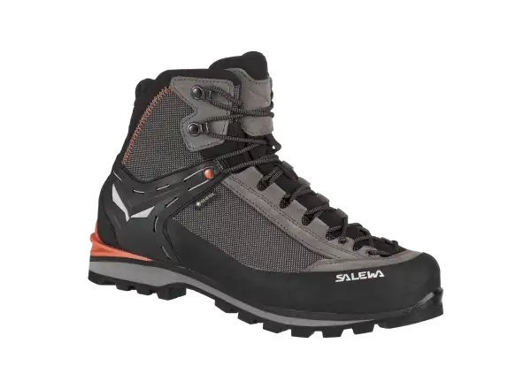 Salewa Crow GTX pánské trekové boty Wallnut/Fluo Orange