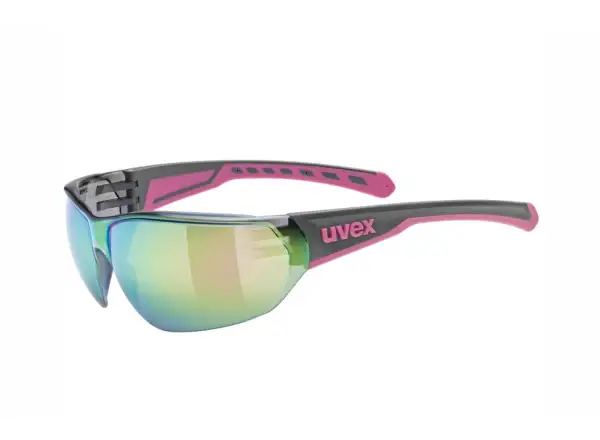 Uvex Equate brýle Grey/Pink Matt/Mirror Pink
